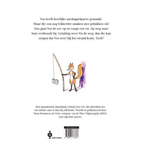 uitgeverij gottmer prentenboek vos en vis