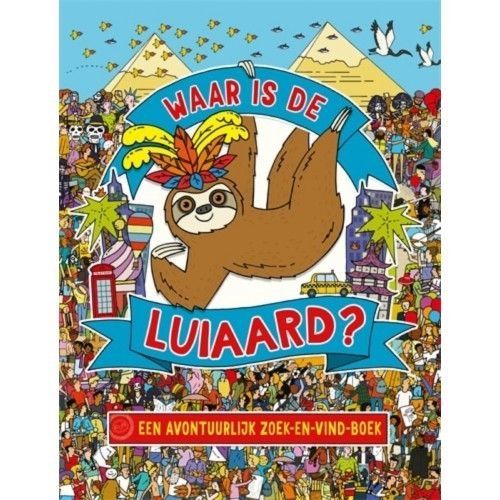 uitgeverij gottmer zoek-en-vind-boek waar is de luiaard?