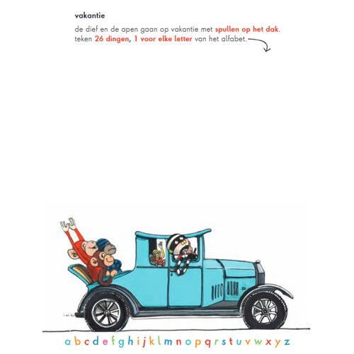 uitgeverij hoogland & van klaveren doeboek alfabet 