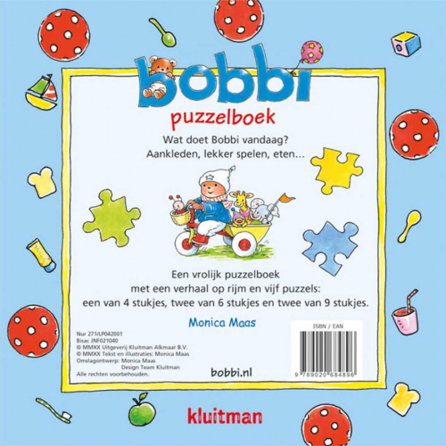 uitgeverij kluitman bobbi puzzelboek