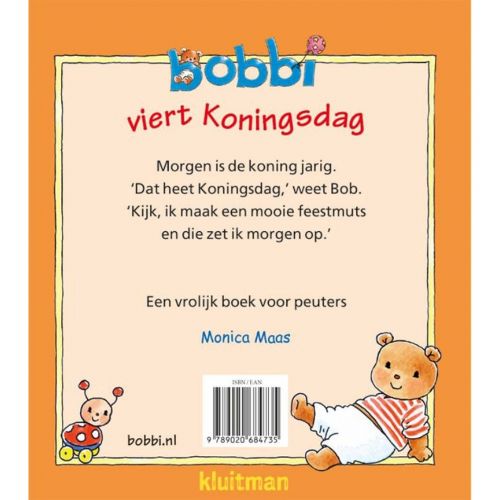 uitgeverij kluitman bobbi viert koningsdag 