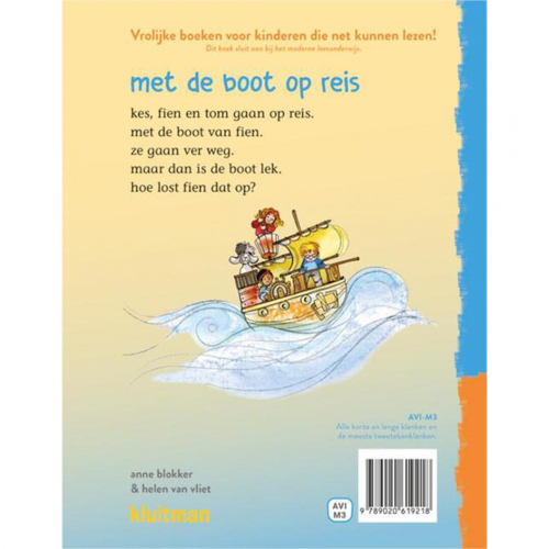 uitgeverij kluitman met de boot op reis