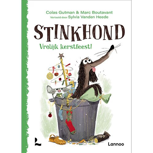 uitgeverij lannoo stinkhond - vrolijk kerstfeest!
