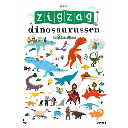 uitgeverij lannoo zigzag dinosaurussen