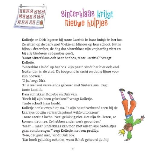 uitgeverij luitingh-sijthoff omkeerboek kolletje en dirk - o, kom er eens kijken & o, dennenboom