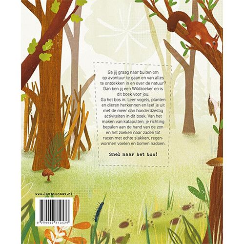 uitgeverij lemniscaat zoekboek wildzoekers in het bos