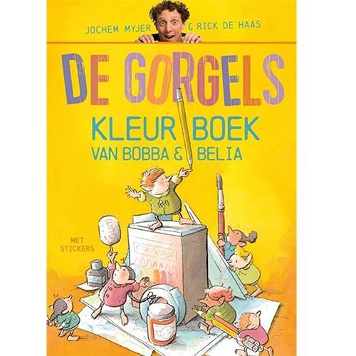 uitgeverij leopold de gorgels - kleurboek van bobba en belia