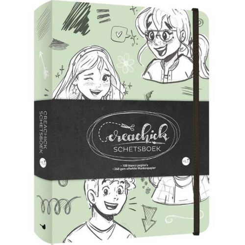 uitgeverij mus creachick schetsboek 