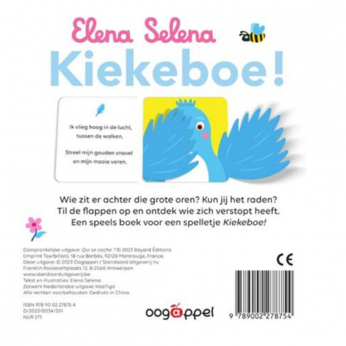 uitgeverij oogappel flapjesboek kiekeboe!