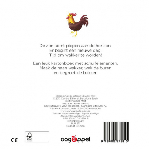 uitgeverij oogappel schuifboek goeiemorgen