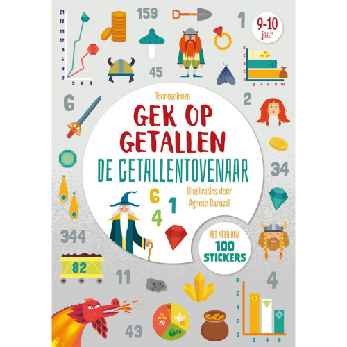 uitgeverij rebo gek op getallen - de getallentovenaar