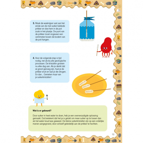 uitgeverij rebo gek op wetenschap - geologie