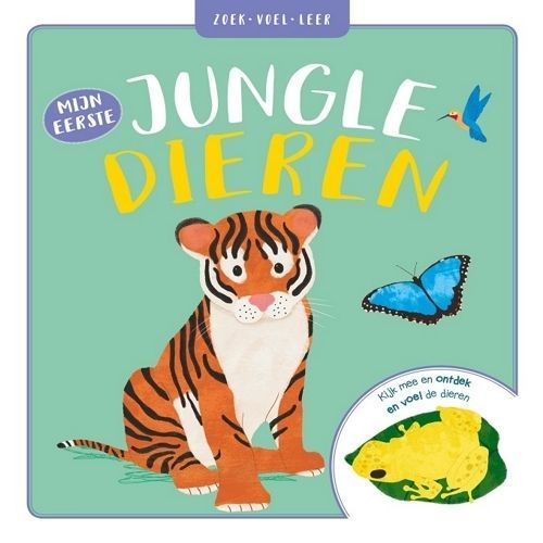 uitgeverij rebo voelboekje - mijn eerste jungledieren