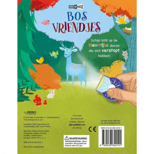 uitgeverij rebo zoekboek bosvriendjes