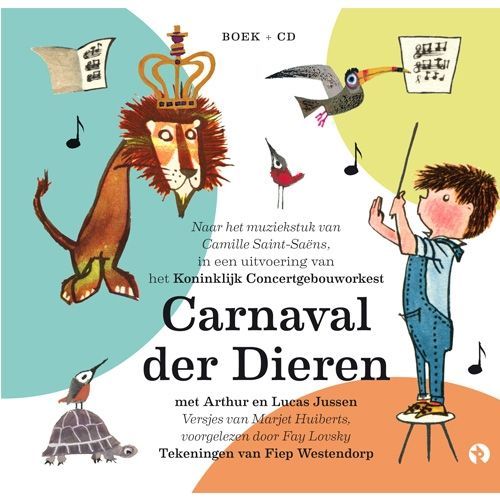 uitgeverij rubinstein carnaval der dieren + cd