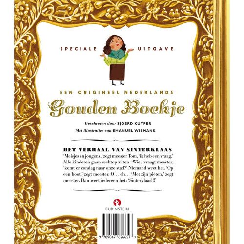 uitgeverij rubinstein het gouden boekje sinterklaas