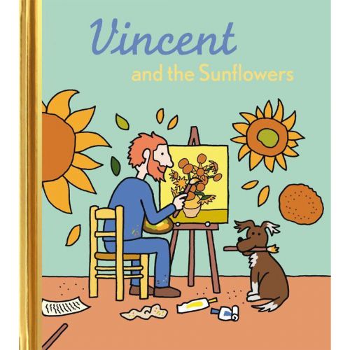 uitgeverij rubinstein gouden boekje vincent and the sunflowers