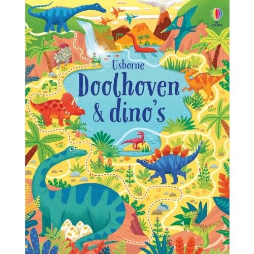 uitgeverij usborne doolhoven & dino's