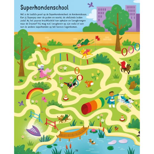 uitgeverij usborne doolhoven superhelden