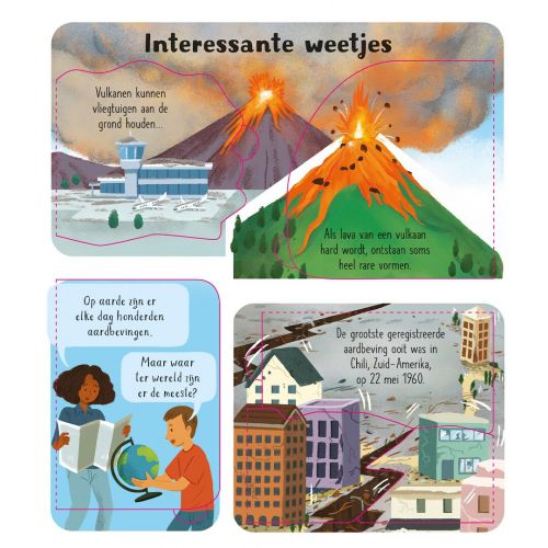 uitgeverij usborne flapjesboek kijk binnen vulkanen en aardbevingen