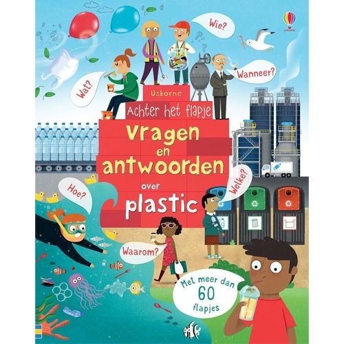 uitgeverij usborne flapjesboek vragen en antwoorden over plastic