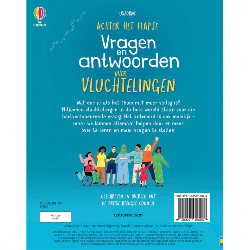 uitgeverij usborne flapjesboek vragen en antwoorden over vluchtelingen