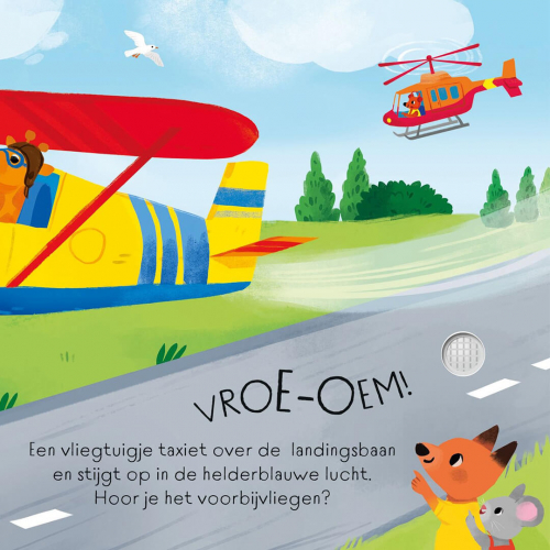 uitgeverij usborne lichtjes- en geluidenboek vliegtuigen en helikopters