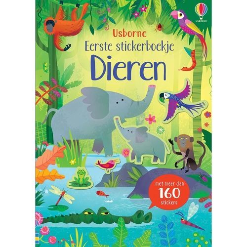 uitgeverij usborne eerste stickerboekje dieren