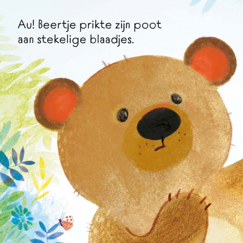 uitgeverij usborne voelboek stil maar, beertje