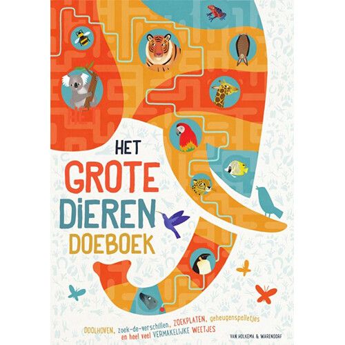 uitgeverij van holkema & warendorf het grote dieren doeboek