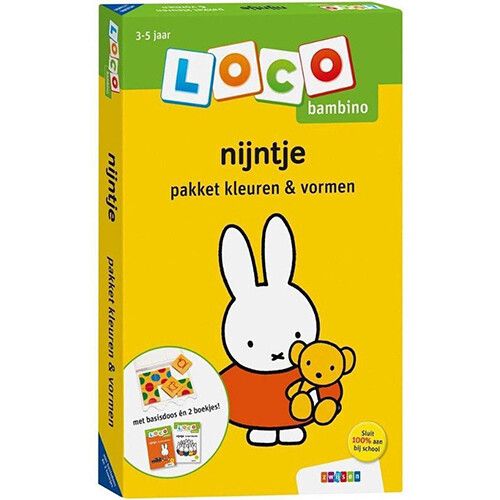 uitgeverij zwijsen loco bambino nijntje pakket kleuren en vormen