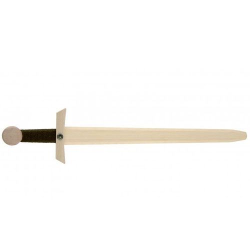 zwaard excalibur met bruin gevest - 66 cm