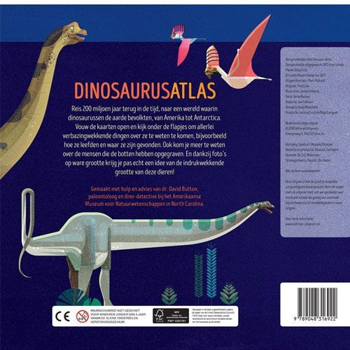 veltman uitgevers dinosaurusatlas