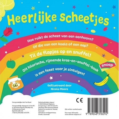 veltman uitgevers flapjesboek heerlijke scheetjes