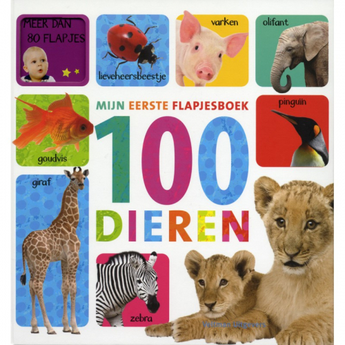 veltman uitgevers mijn eerste flapjesboek 100 dieren