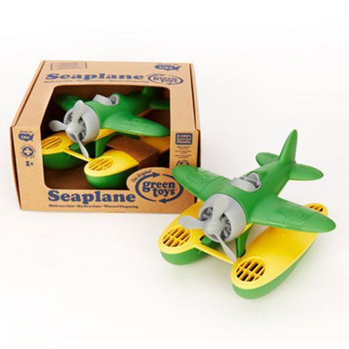 green toys watervliegtuig groen