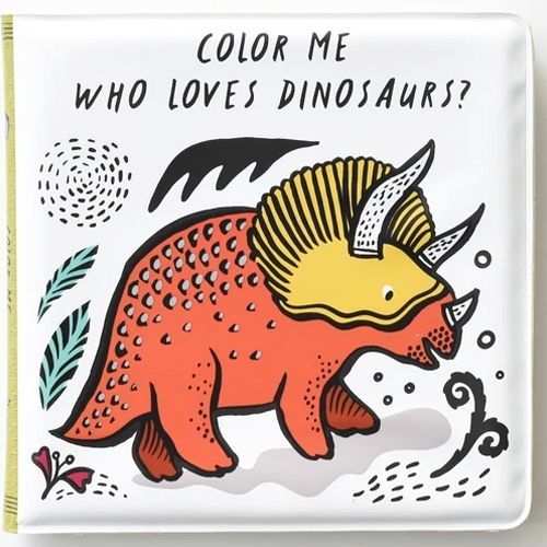 wee gallery badboekje colour me - who loves dinosaurs?