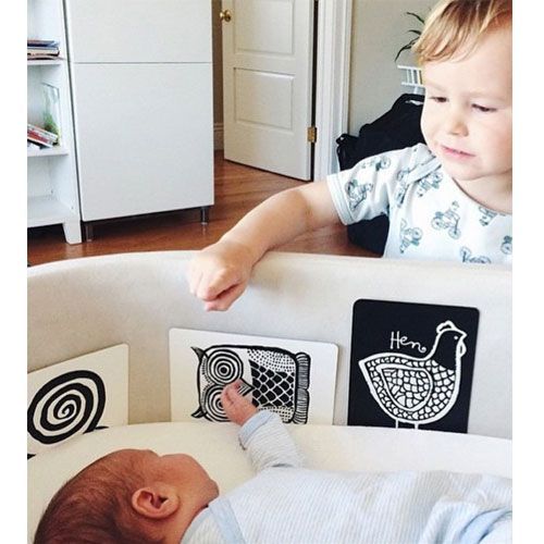 wee gallery babykaarten - woodland collection (6st) 