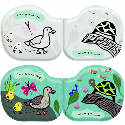 wee gallery badboekje colour me - duck and friends