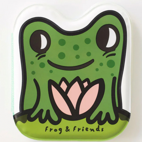 wee gallery badboekje colour me - frog and friends