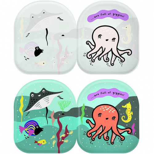 wee gallery badboekje colour me - octopus and friends 