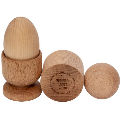 wooden story montessori vormenset - 6-delig