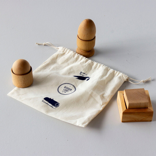 wooden story montessori vormenset - 6-delig