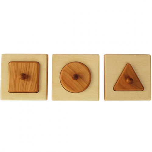 wooden story vormpuzzel - 3st