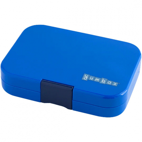 yumbox original broodtrommel 6 vakken - neptune blue - rocket