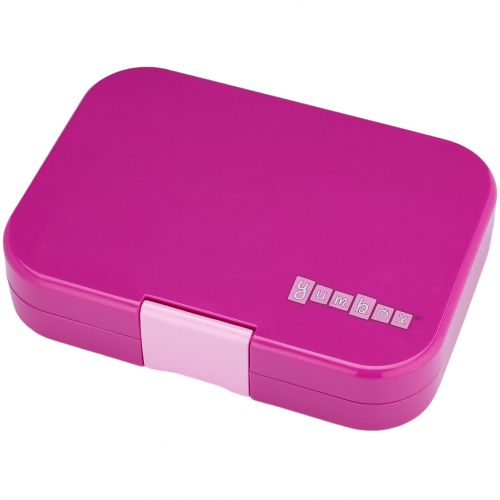 yumbox original broodtrommel 6 vakken - malibu purple - mermaid