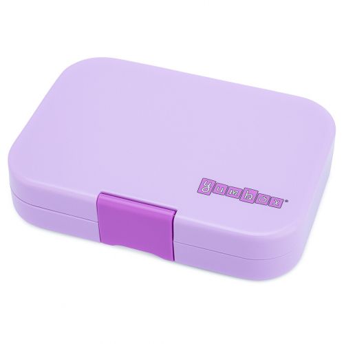 yumbox panino broodtrommel 4 vakken - lulu purple - paris je t'aime