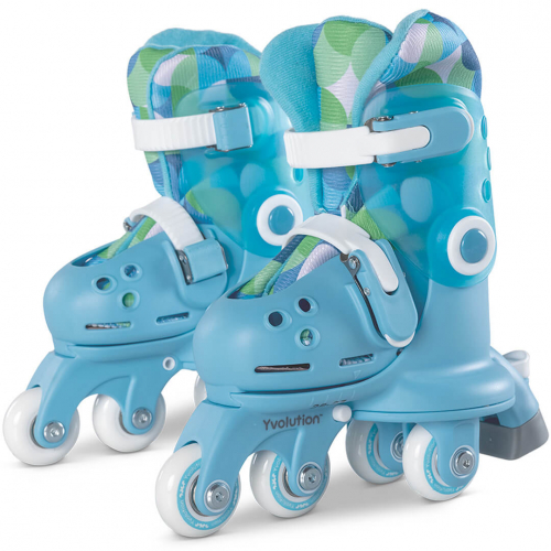 yvolution kinderskeelers blauw - maat 23-28   