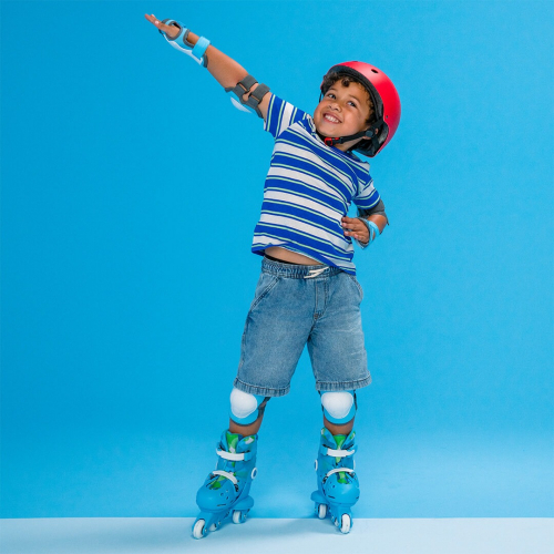 yvolution kinderskeelers blauw - maat 23-28   