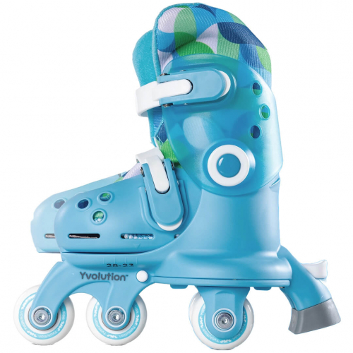 yvolution kinderskeelers blauw - maat 23-28   